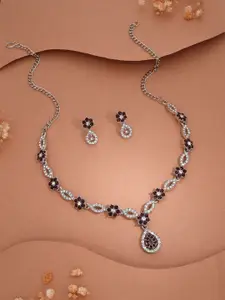 Anouk Gold-Plated Earring & Necklace Set