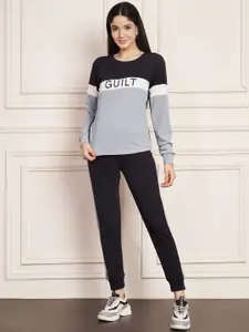 DTR FASHION Printed T-Shirt With Joggers Co-Ords