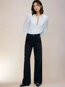 Kotty Women Straight Fit High-Rise Jeans