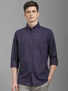 Louis Philippe Sport Men Slim Fit Striped Casual Shirt