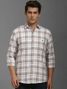 Louis Philippe Sport Men Slim Fit Checked Casual Shirt