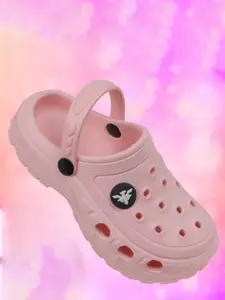 DASHNY Girl's Self Design Clogs Flip Flops