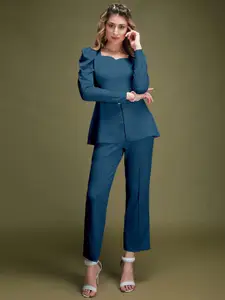 SRUTVA FASHION Top With Palazzo Co-Ords