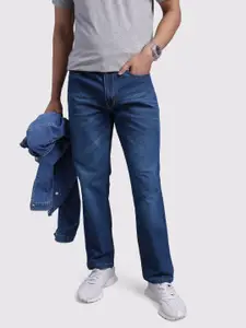 The Roadster Life Co. Men Light Fade Regular Fit Stretchable Jeans