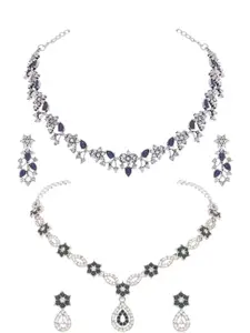 Anouk Gold-Plated Earring & Necklace Set