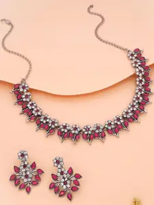 Anouk Gold-Plated Earring & Necklace Set
