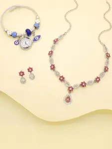 Anouk Gold-Plated Bracelet & Necklace Set