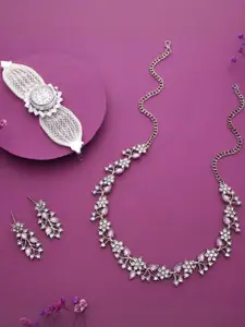 Anouk Gold-Plated Bracelet & Necklace Set