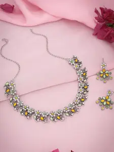 Anouk Gold-Plated Earring & Necklace Set