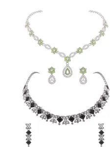 Anouk Gold-Plated Earring & Necklace Set