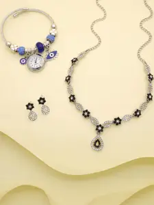 Anouk Gold-Plated Bracelet & Necklace Set