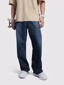 The Roadster Life Co. Men Baggy Fit Light Fade Jeans