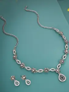 Anouk Gold-Plated Earring & Necklace Set