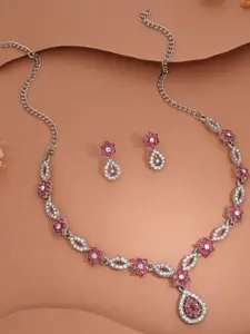 Anouk Gold-Plated Earring & Necklace Set