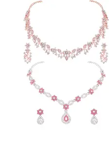 Anouk Gold-Plated Earring & Necklace Set