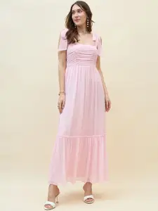 aayu Layered Chiffon Party Maxi Dress