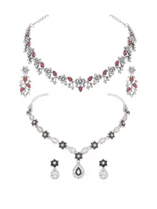 Anouk Gold-Plated Earring & Necklace Set