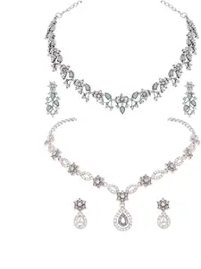 Anouk Gold-Plated Earring & Necklace Set