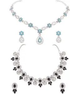 Anouk Gold-Plated Earring & Necklace Set