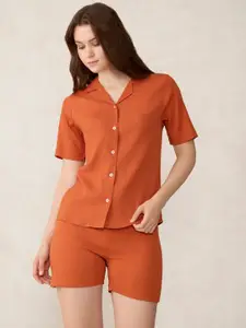 Outzidr Shirt With Shorts Co-Ords