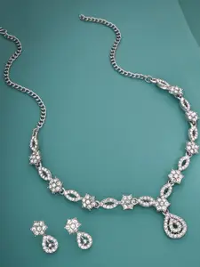 Anouk Gold-Plated Earring & Necklace Set