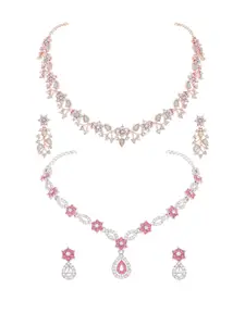 Anouk Gold-Plated Earring & Necklace Set