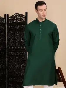 House of Pataudi Cotton Casual Straight Kurta