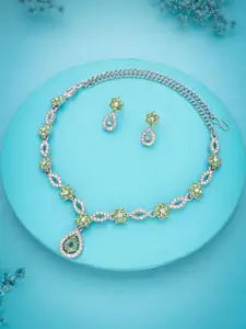 Anouk Gold-Plated Earring & Necklace Set