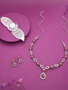 Anouk Gold-Plated Bracelet & Necklace Set