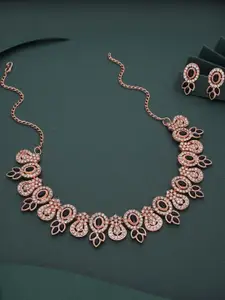 Anouk NA Necklace with Matching pair of earrings