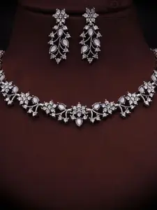 Anouk Gold-Plated Earring & Necklace Set