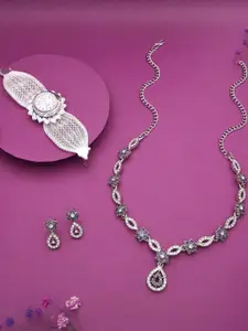 Anouk Gold-Plated Bracelet & Necklace Set