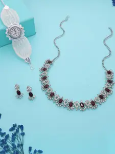 Anouk Gold-Plated Bracelet & Necklace Set