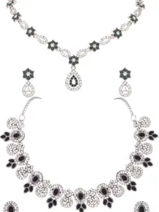 Anouk Gold-Plated Earring & Necklace Set