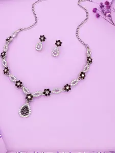 Anouk Gold-Plated Earring & Necklace Set