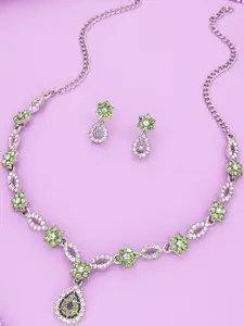 Anouk Gold-Plated Earring & Necklace Set