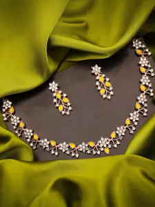 Anouk Gold-Plated Earring & Necklace Set