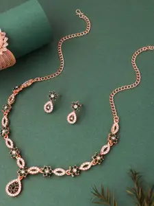 Anouk Gold-Plated Bracelet & Necklace Set