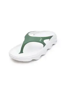 Doubleu Women Embellished EVA Thong Flip-Flops