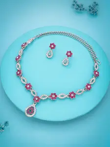 Anouk Gold-Plated Earring & Necklace Set