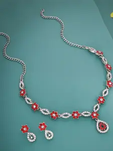 Anouk Gold-Plated Earring & Necklace Set