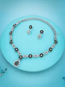 Anouk Gold-Plated Earring & Necklace Set