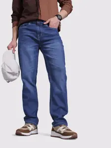 The Roadster Life Co. Men Relaxed Fit Light Fade Jeans