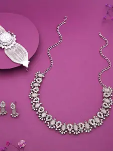 Anouk Gold-Plated Bracelet & Necklace Set