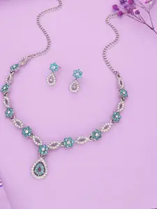 Anouk Gold-Plated Earring & Necklace Set