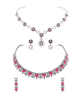 Anouk Gold-Plated Earring & Necklace Set