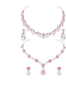 Anouk Gold-Plated Earring & Necklace Set