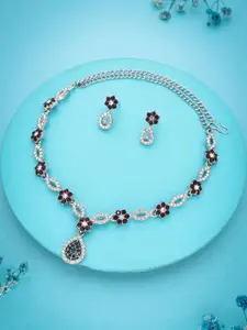 Anouk Gold-Plated Earring & Necklace Set