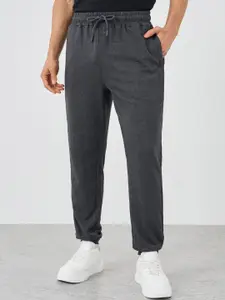Styli Men Slim Fit Rib Cuffed Core Joggers