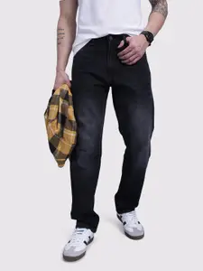 The Roadster Life Co. Men Mid-Rise Pure Cotton Light Fade Regular Fit Jeans